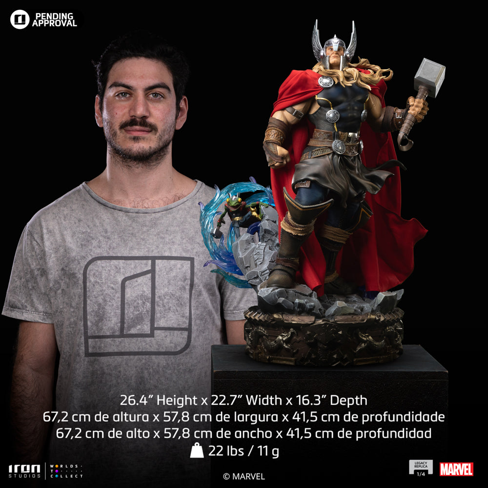 Estátua Thor Unleashed - Marvel - Legacy Replica 1/4 - Iron Studios