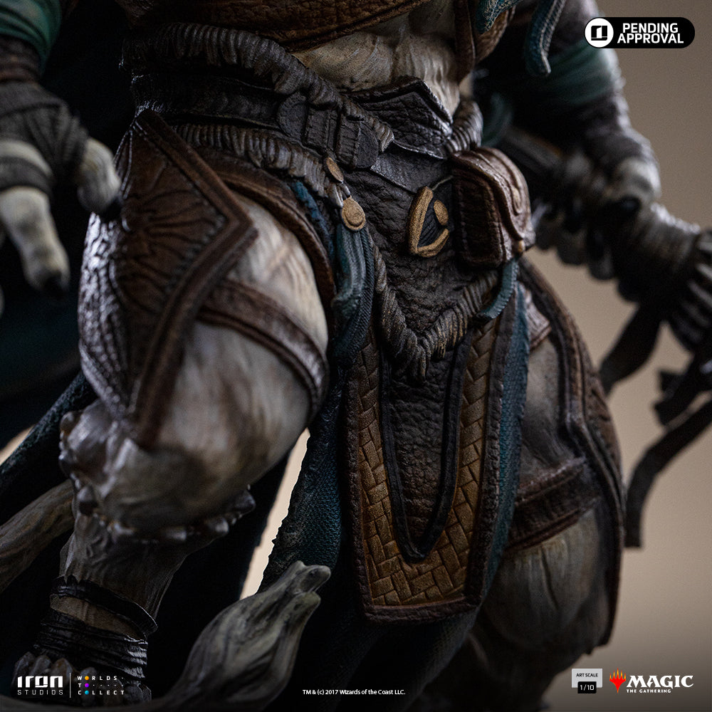 Voucher Pré-venda - Estátua Ajani Goldmane - Magic: The Gathering - Art Scale 1/10 - Iron Studios