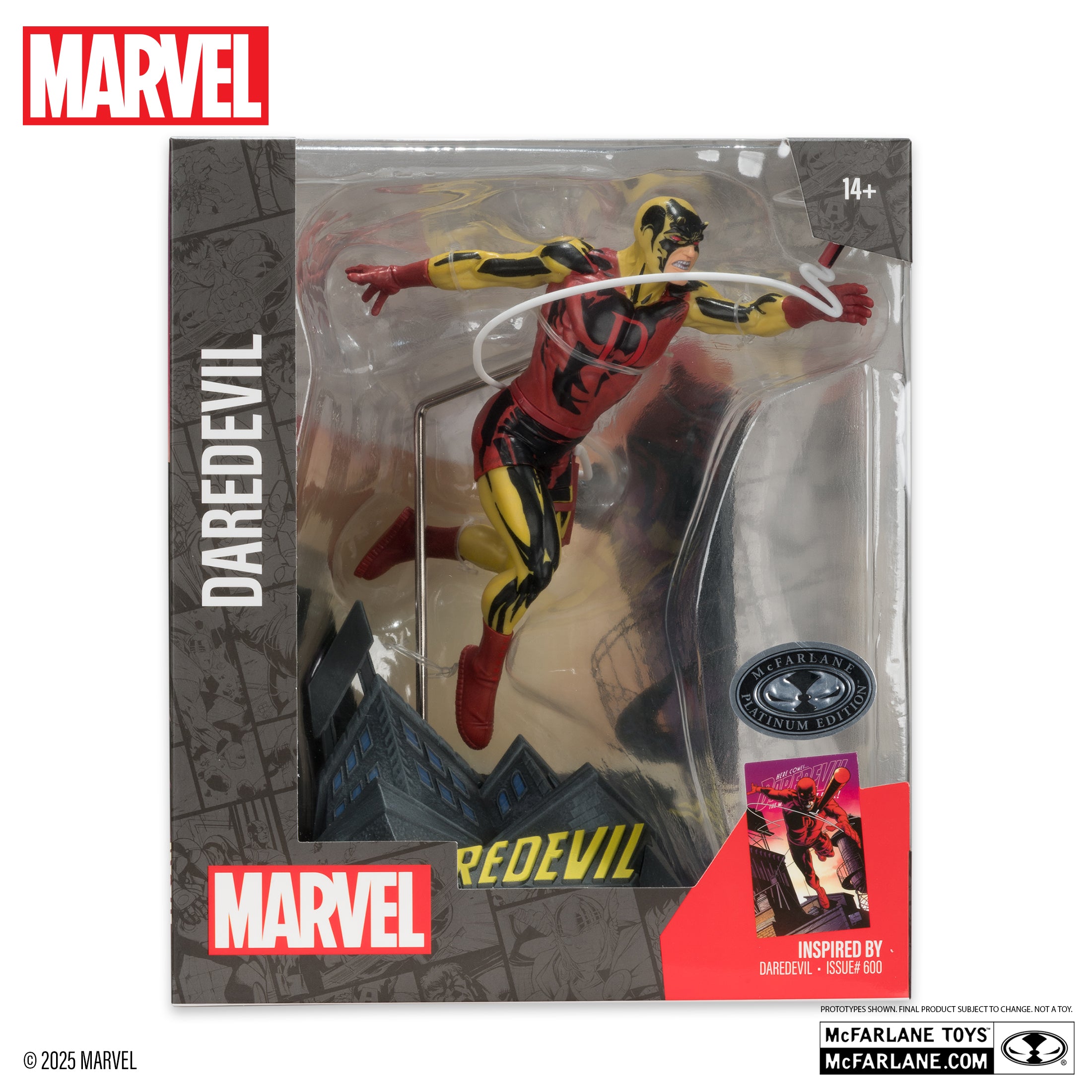 DAREDEVIL (CHASE)- MARVEL - MARVEL COLLECTION 1/10 SCALE