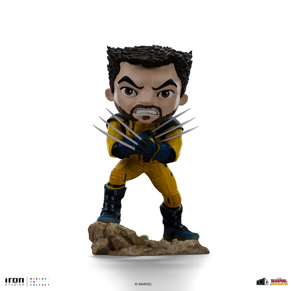 Estátua  Wolverine (Unmasked) - MiniCo - Iron Studios
