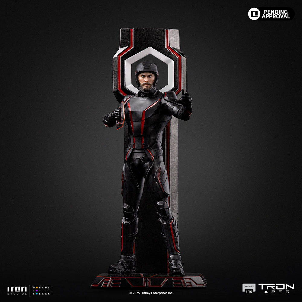 Estátua Ares - Tron: Ares - Art Scale 1/10 - Iron Studios