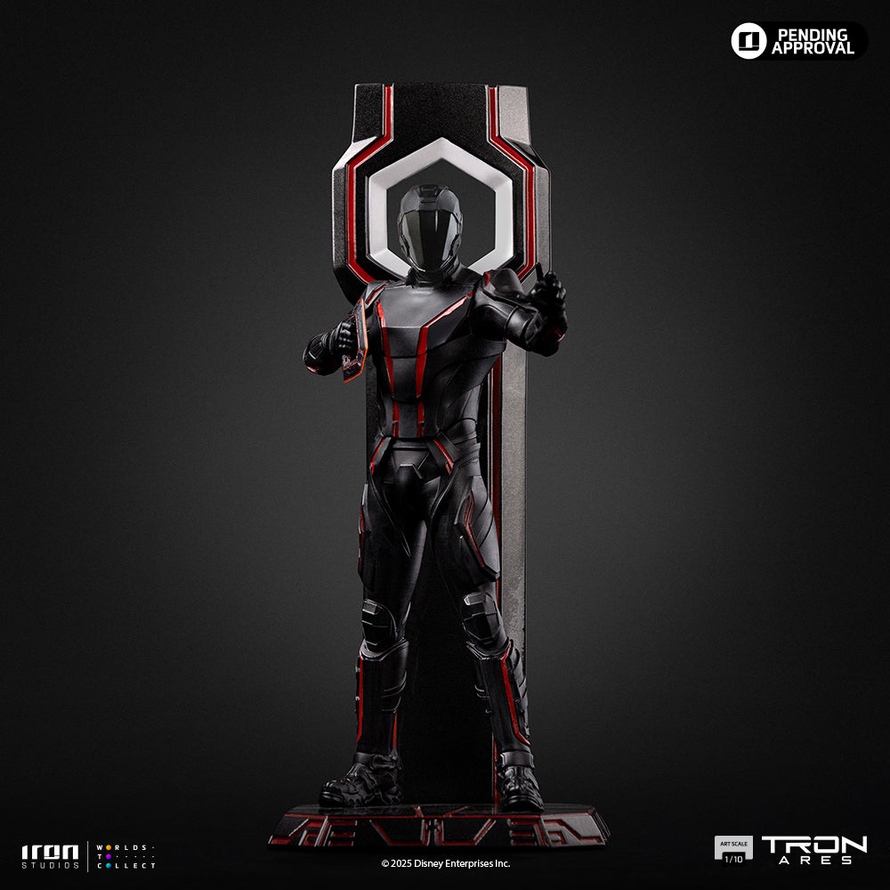Estátua Ares - Tron: Ares - Art Scale 1/10 - Iron Studios