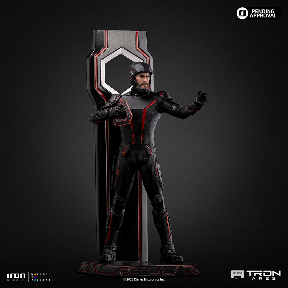 Estátua Ares - Tron: Ares - Art Scale 1/10 - Iron Studios