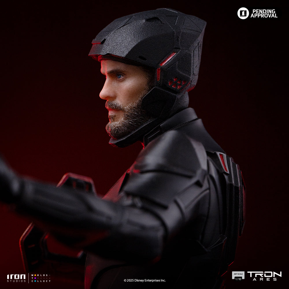 Estátua Ares - Tron: Ares - Art Scale 1/10 - Iron Studios