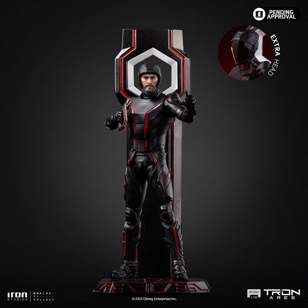Estátua Ares - Tron: Ares - Art Scale 1/10 - Iron Studios