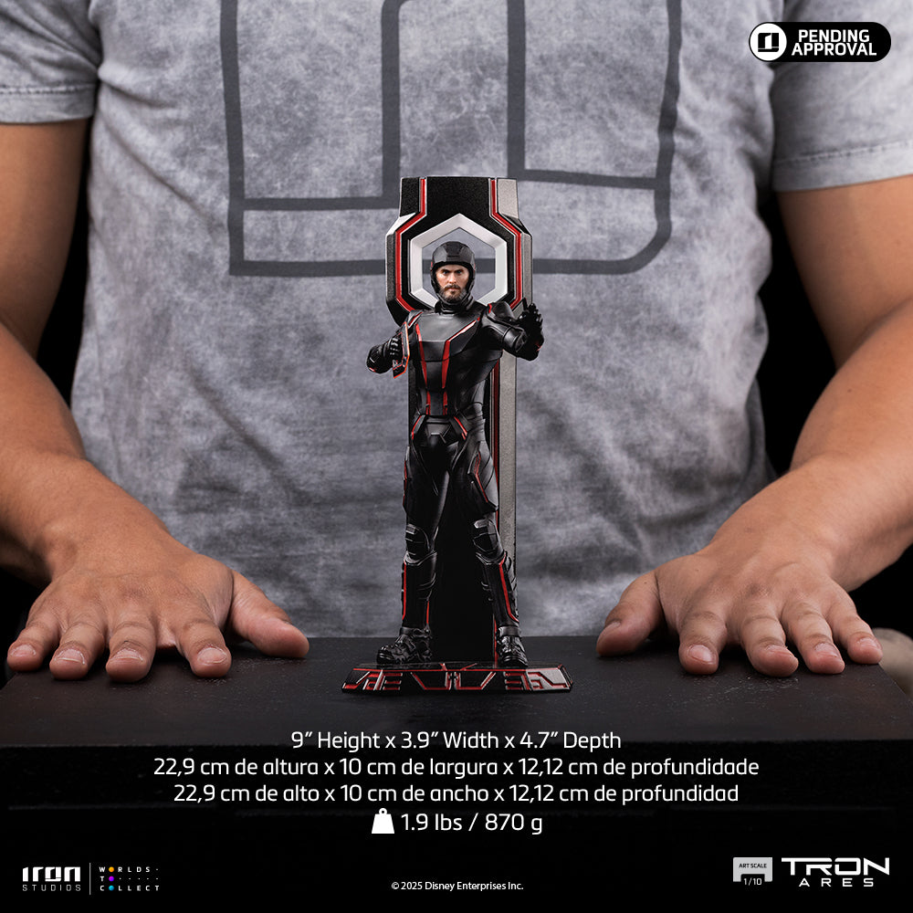 Estátua Ares - Tron: Ares - Art Scale 1/10 - Iron Studios