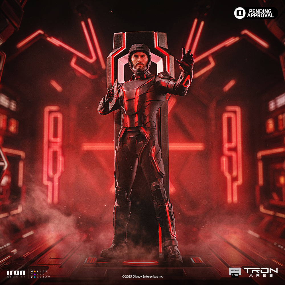 Estátua Ares - Tron: Ares - Art Scale 1/10 - Iron Studios