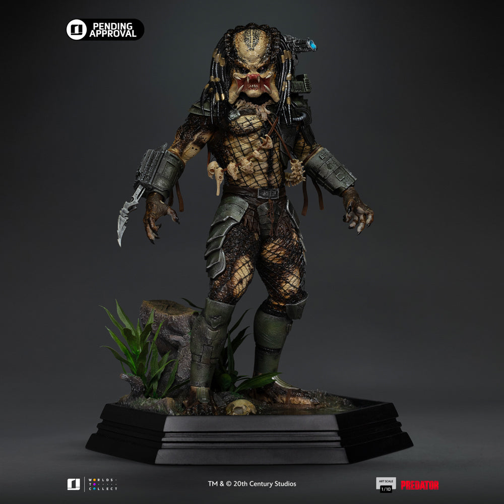 Estátua Jungle Hunter - Predator - Art Scale 1/10 - Iron Studios