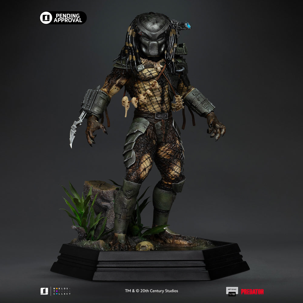 Estátua Jungle Hunter - Predator - Art Scale 1/10 - Iron Studios