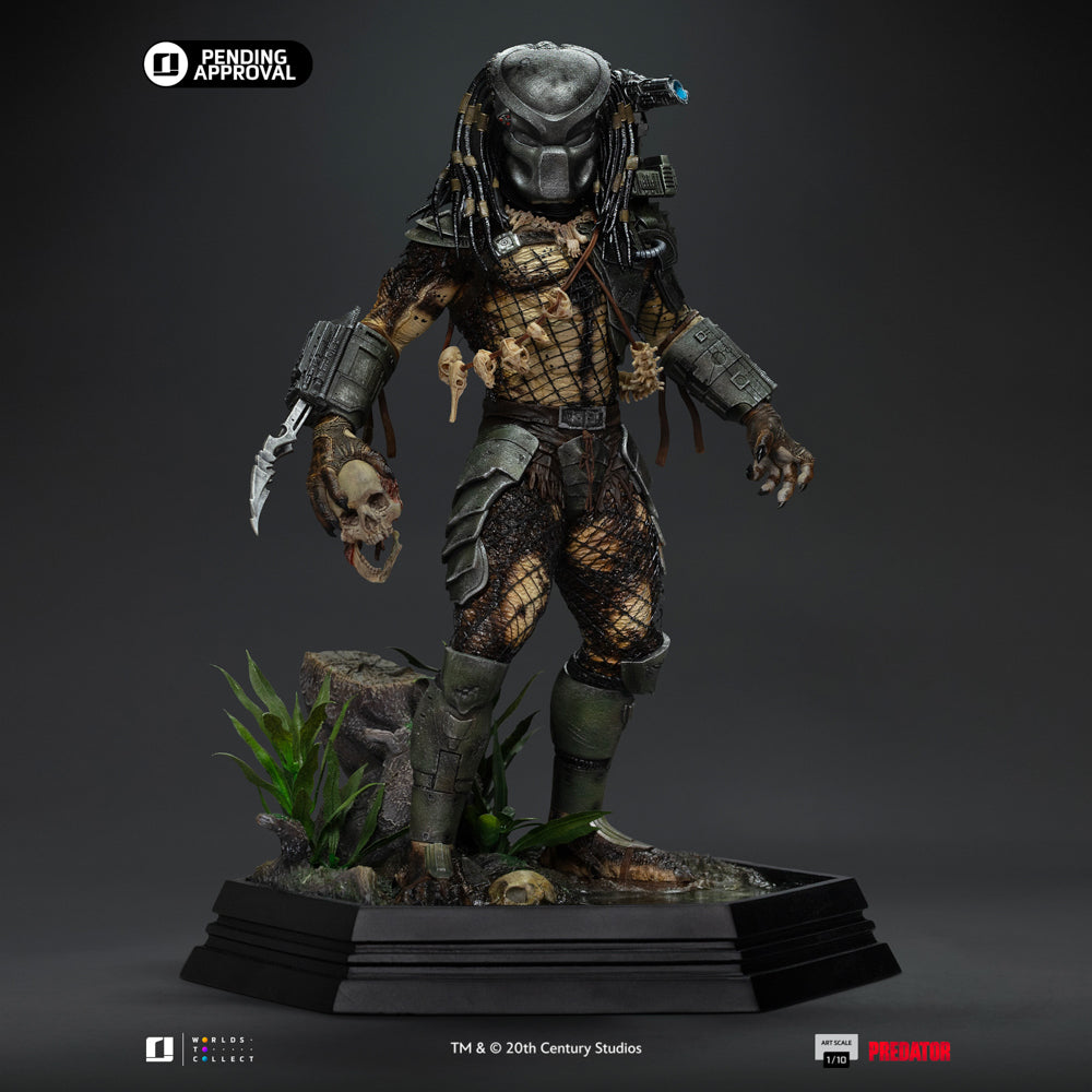 Estátua Jungle Hunter - Predator - Art Scale 1/10 - Iron Studios
