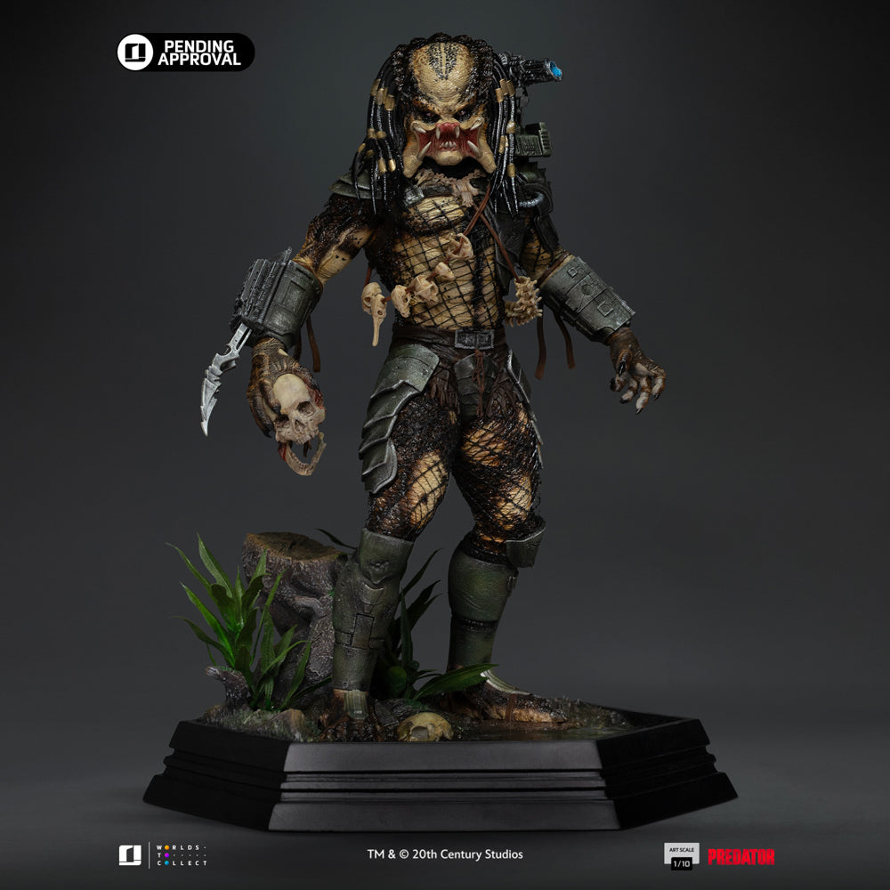 Estátua Jungle Hunter - Predator - Art Scale 1/10 - Iron Studios