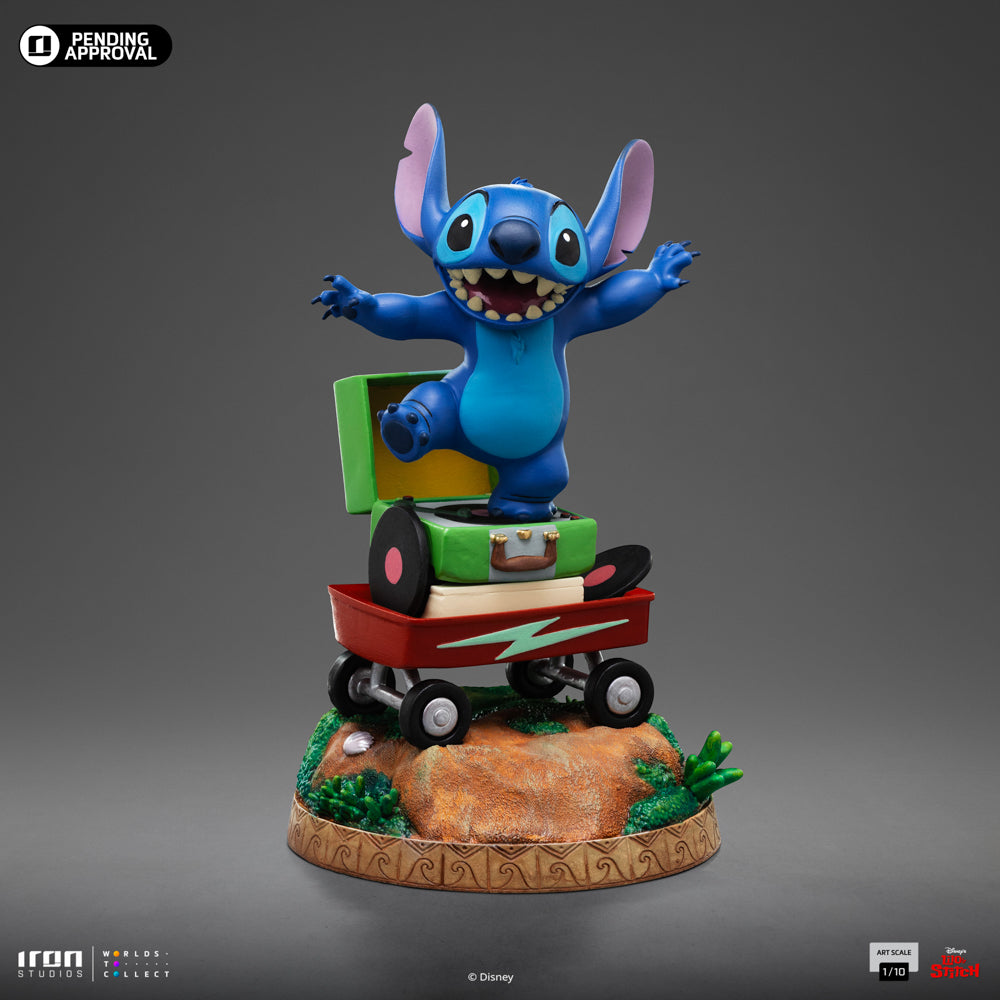 Estátua Stitch - Disney Classics - Art Scale 1/10 - Iron Studios