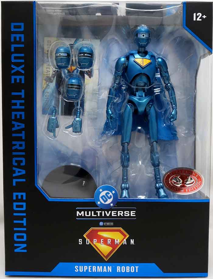 Figura Superman Robot #4 - Superman Movie - DC Movie - 7 Scale - McFarlane