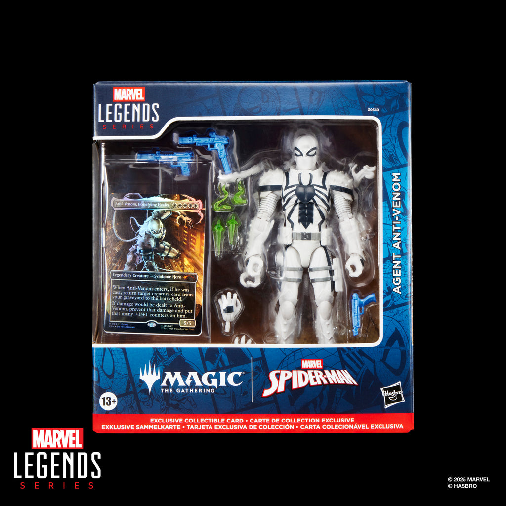 Figura Agent Anti-Venom - Marvel Legends Series Magic: The Gathering Battle - Hasbro