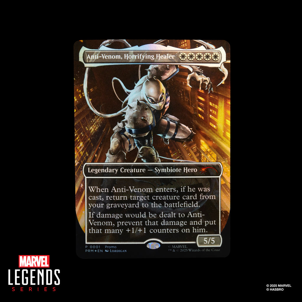 Figura Agent Anti-Venom - Marvel Legends Series Magic: The Gathering Battle - Hasbro