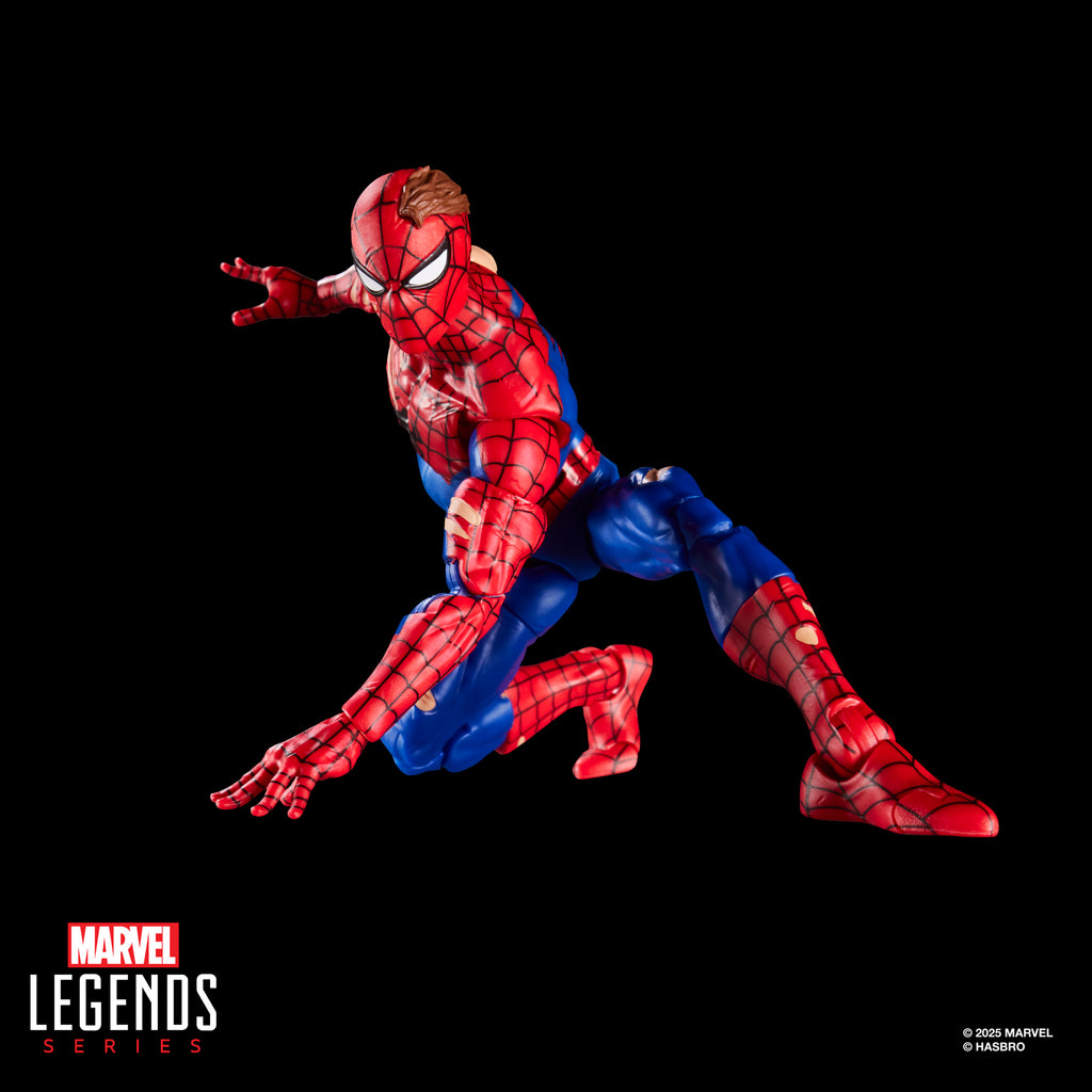 Figura Damaged Spider-Man - Marvel Legends Series Magic: The Gathering Battle - Hasbro