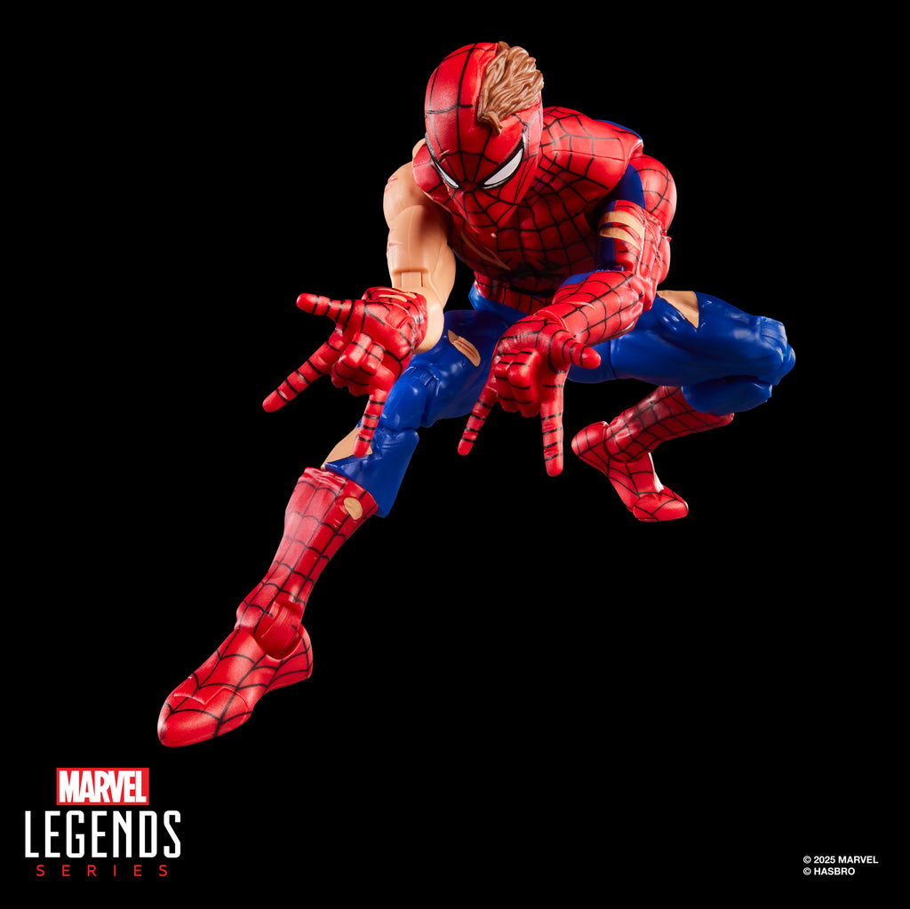 Figura Damaged Spider-Man - Marvel Legends Series Magic: The Gathering Battle - Hasbro