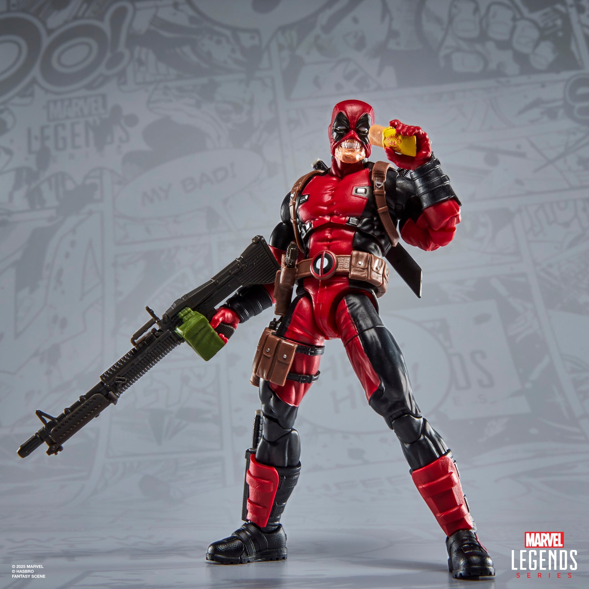 Figura Deadpool - Marvel - Maximum Series - Hasbro – Iron Studios