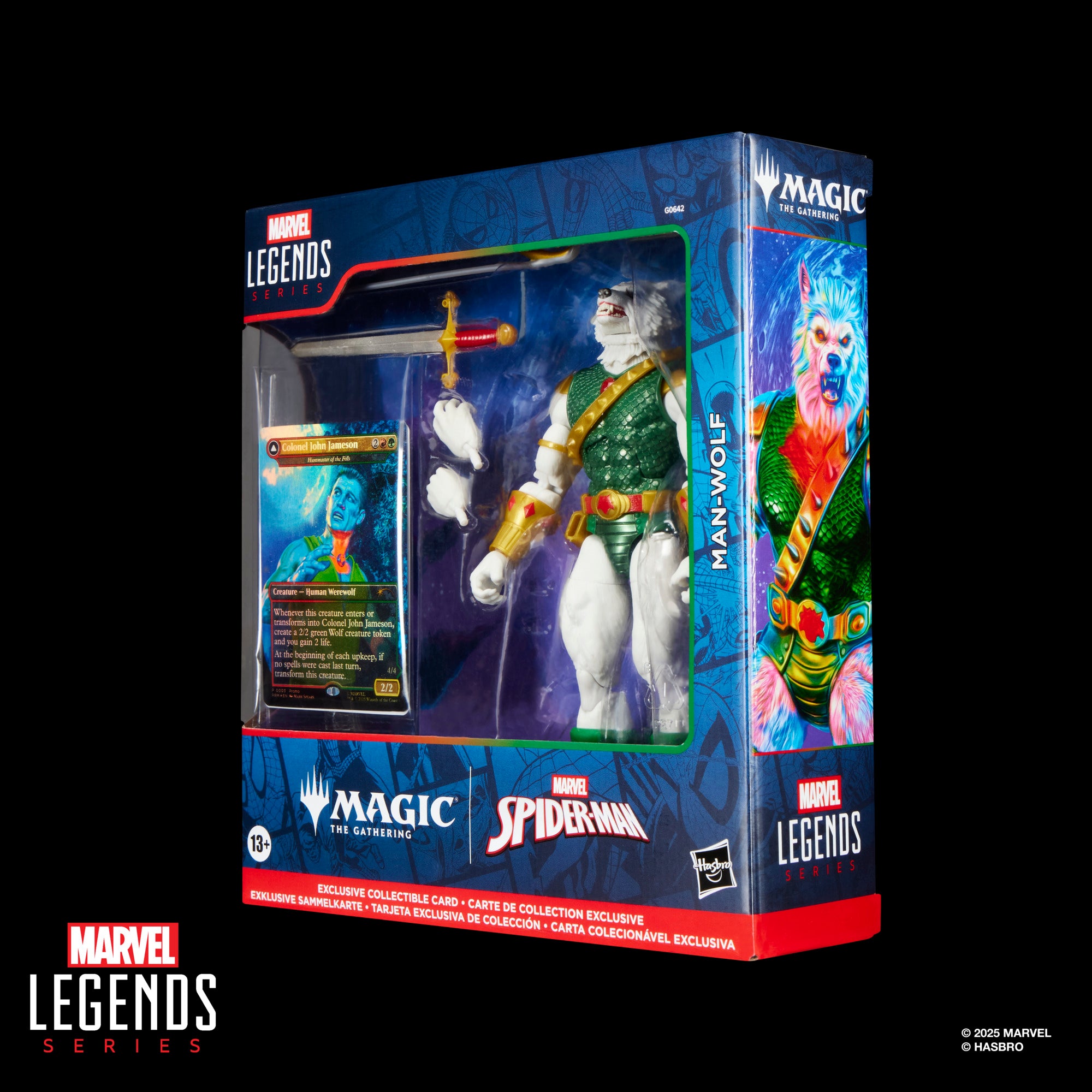 Figura Man Wolf - Marvel Legends Series Magic: The Gathering