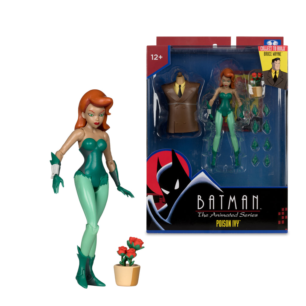 Figura Poison Ivy (Batman: The Animated Series Build-A) - DC Comics - 7 Scale - McFarlane