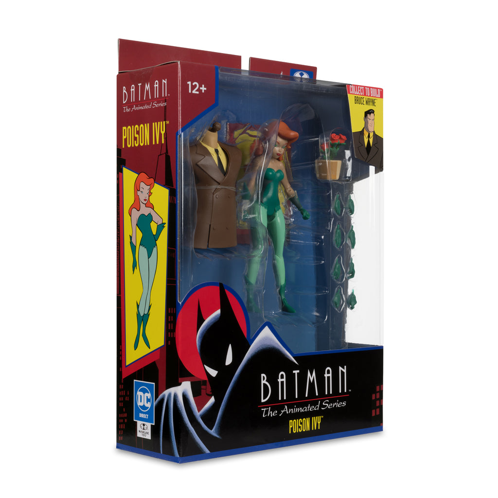 Figura Poison Ivy (Batman: The Animated Series Build-A) - DC Comics - 7 Scale - McFarlane