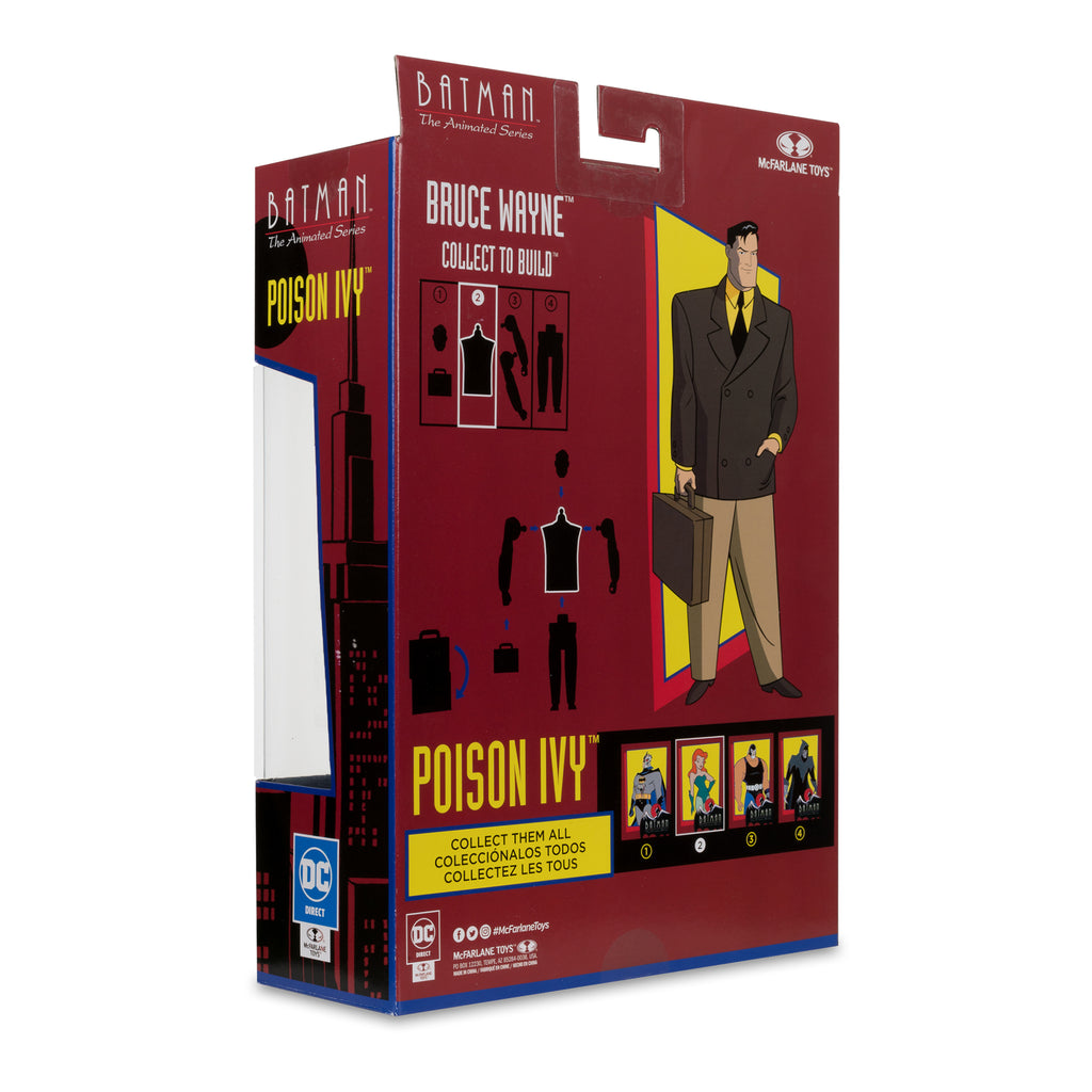 Figura Poison Ivy (Batman: The Animated Series Build-A) - DC Comics - 7 Scale - McFarlane