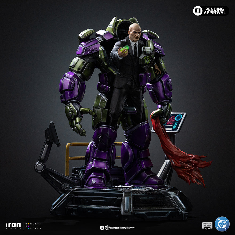 Estátua Lex Luthor Unleashed - DC Comics - Deluxe Art Scale 1/10 - Iron Studios