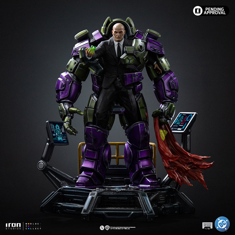 Estátua Lex Luthor Unleashed - DC Comics - Deluxe Art Scale 1/10 - Iron Studios