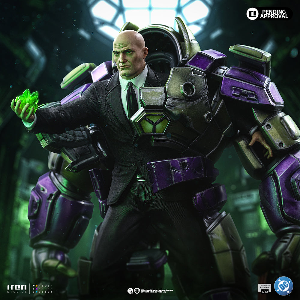 Estátua Lex Luthor Unleashed - DC Comics - Deluxe Art Scale 1/10 - Iron Studios