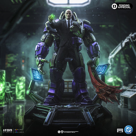 Estátua Lex Luthor Unleashed - DC Comics - Deluxe Art Scale 1/10 - Iron Studios