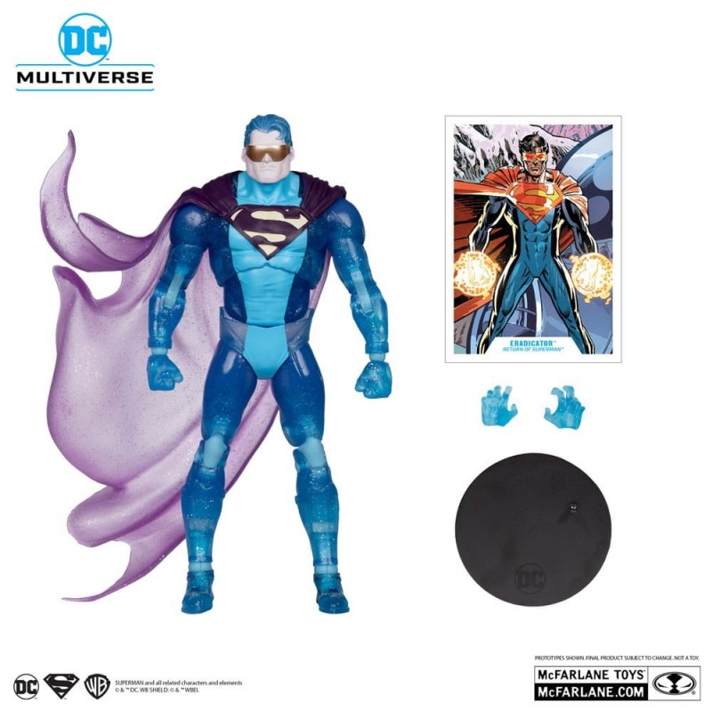 Figura Eradicator (Chase) - Return of Superman - DC Multiverse - 7
