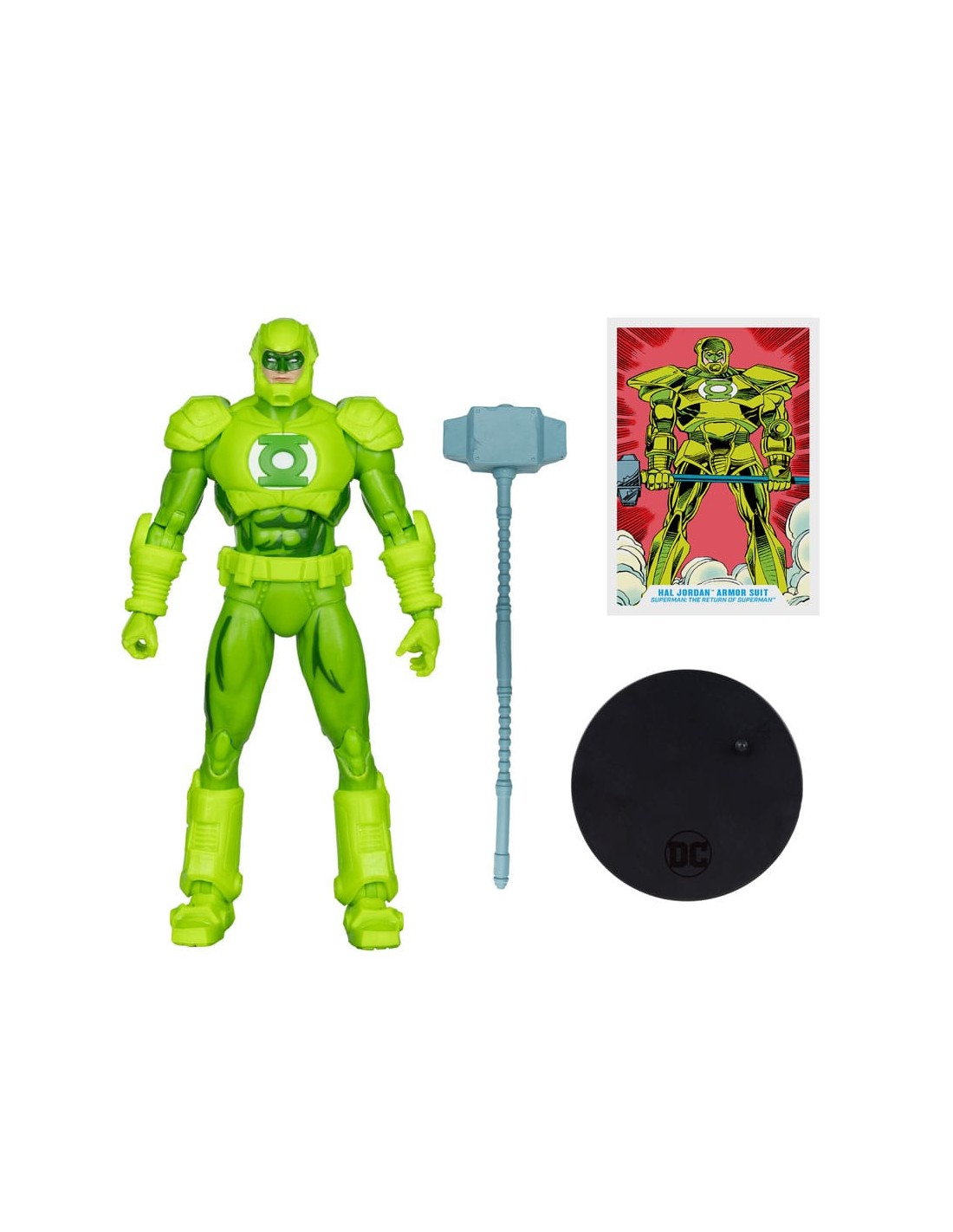 Figura Hal Jordan Armor Suit - Return of Superman - DC Multiverse