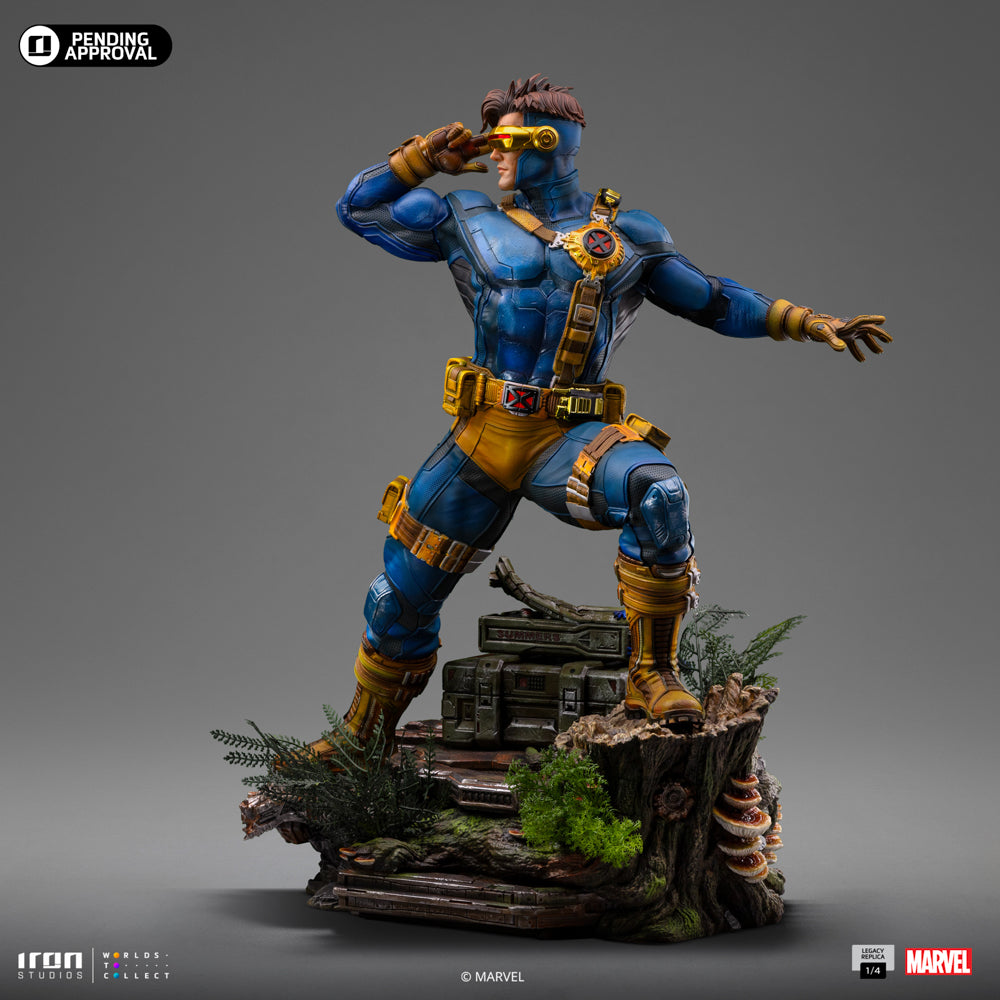 アイアン・スタジオ　X-men　サイクロップス　スタチュー Estátua Cyclops - X-Men - Legacy Replica 1/4 - Iron Studios – Iron
