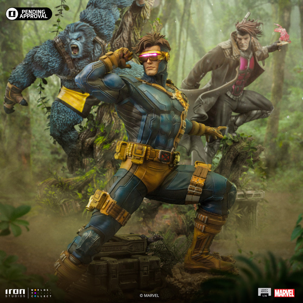 Estátua Cyclops - X-Men - Legacy Replica 1/4 - Iron Studios – Iron