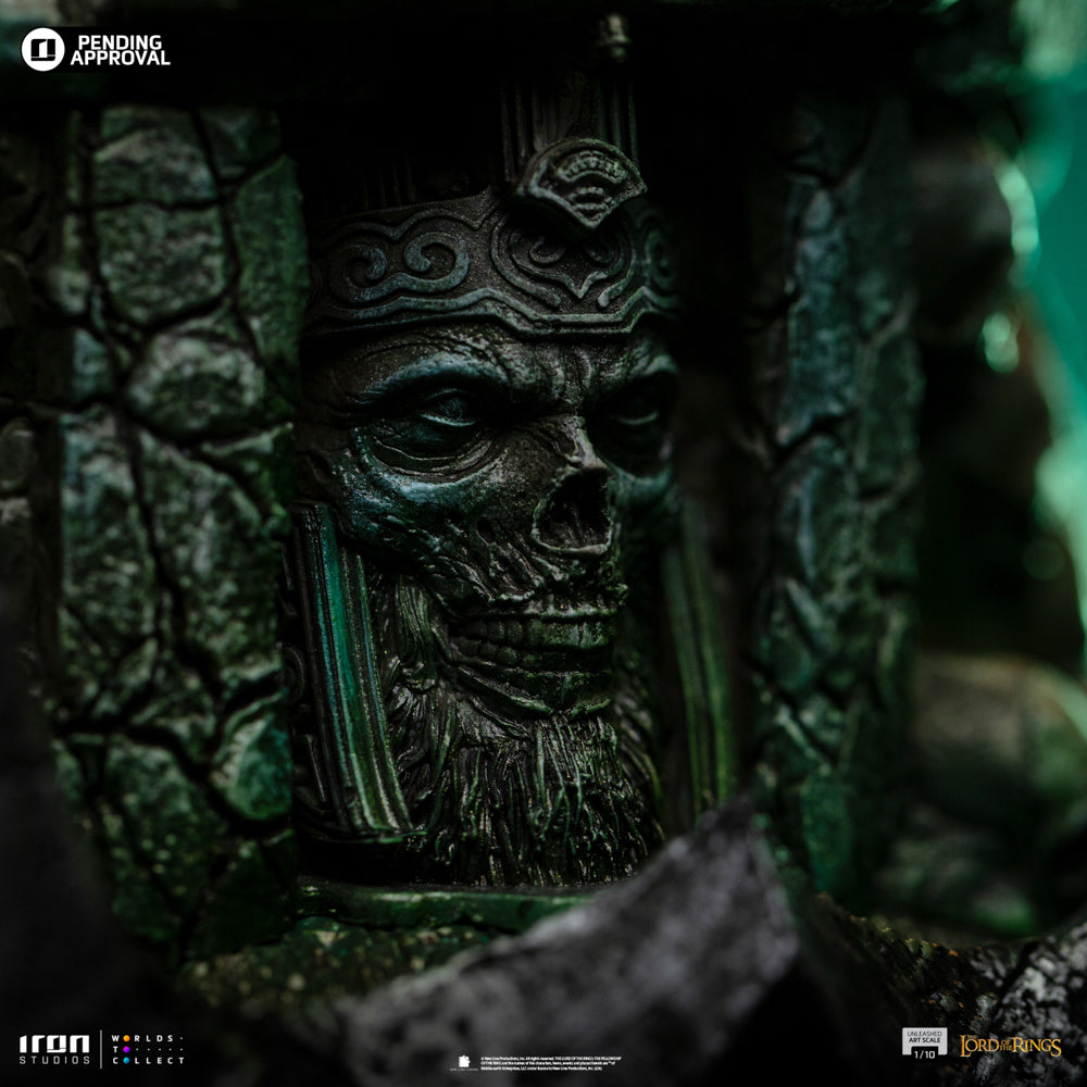 Estátua Aragorn Unleashed - The Lord of the Rings - Art Scale 1/10 - Iron Studios