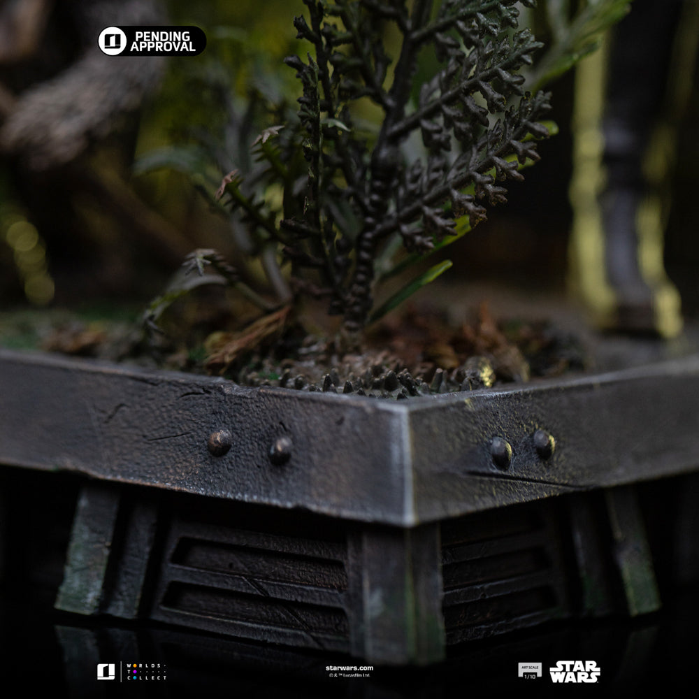 Estátua Leia and Wicket - Star Wars Episode VI - Art Scale 1/10 - Iron Studios