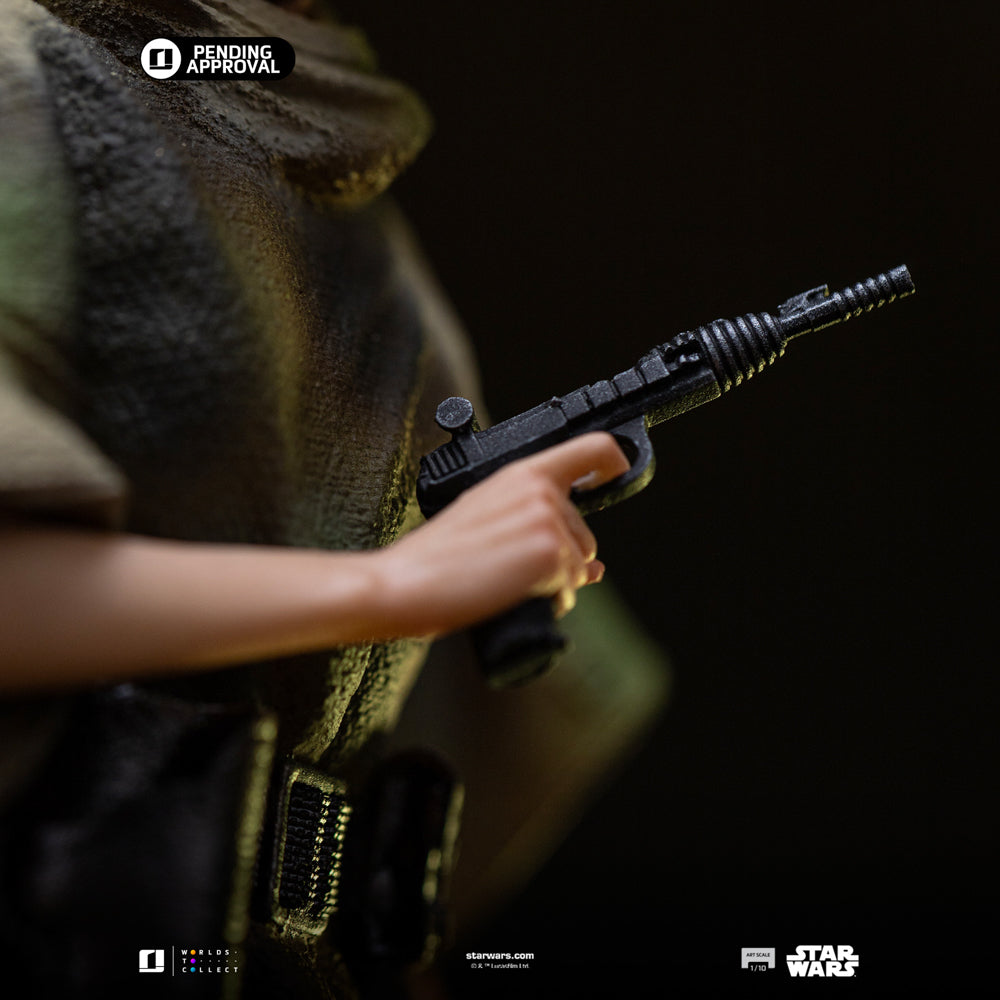 Estátua Leia and Wicket - Star Wars Episode VI - Art Scale 1/10 - Iron Studios