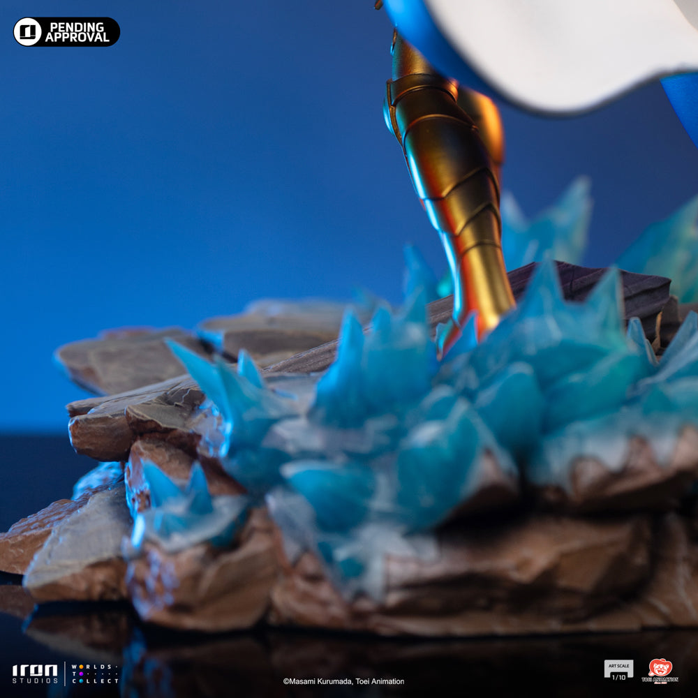 Estátua Milo de Escorpião - Os Cavaleiros do Zodíaco - Art Scale 1/10 - Iron Studios