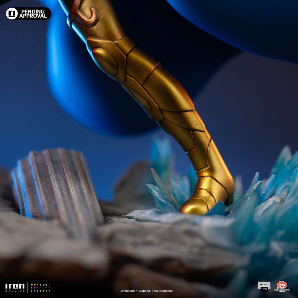 Estátua Milo de Escorpião - Os Cavaleiros do Zodíaco - Art Scale 1/10 - Iron Studios