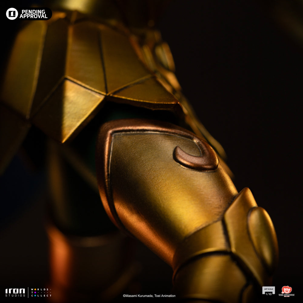 Estátua Milo de Escorpião - Os Cavaleiros do Zodíaco - Art Scale 1/10 - Iron Studios