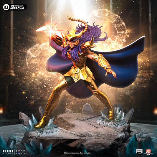 Estátua Milo de Escorpião - Os Cavaleiros do Zodíaco - Art Scale 1/10 - Iron Studios