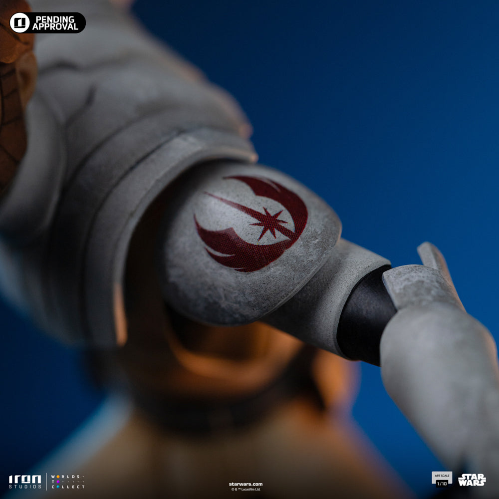 Estátua Obi-Wan Kenobi - Star Wars: Clone Wars - Art Scale 1/10 - Iron Studios