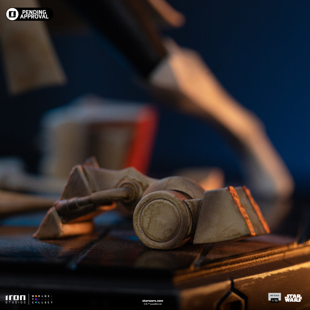 Estátua Obi-Wan Kenobi - Star Wars: Clone Wars - Art Scale 1/10 - Iron Studios