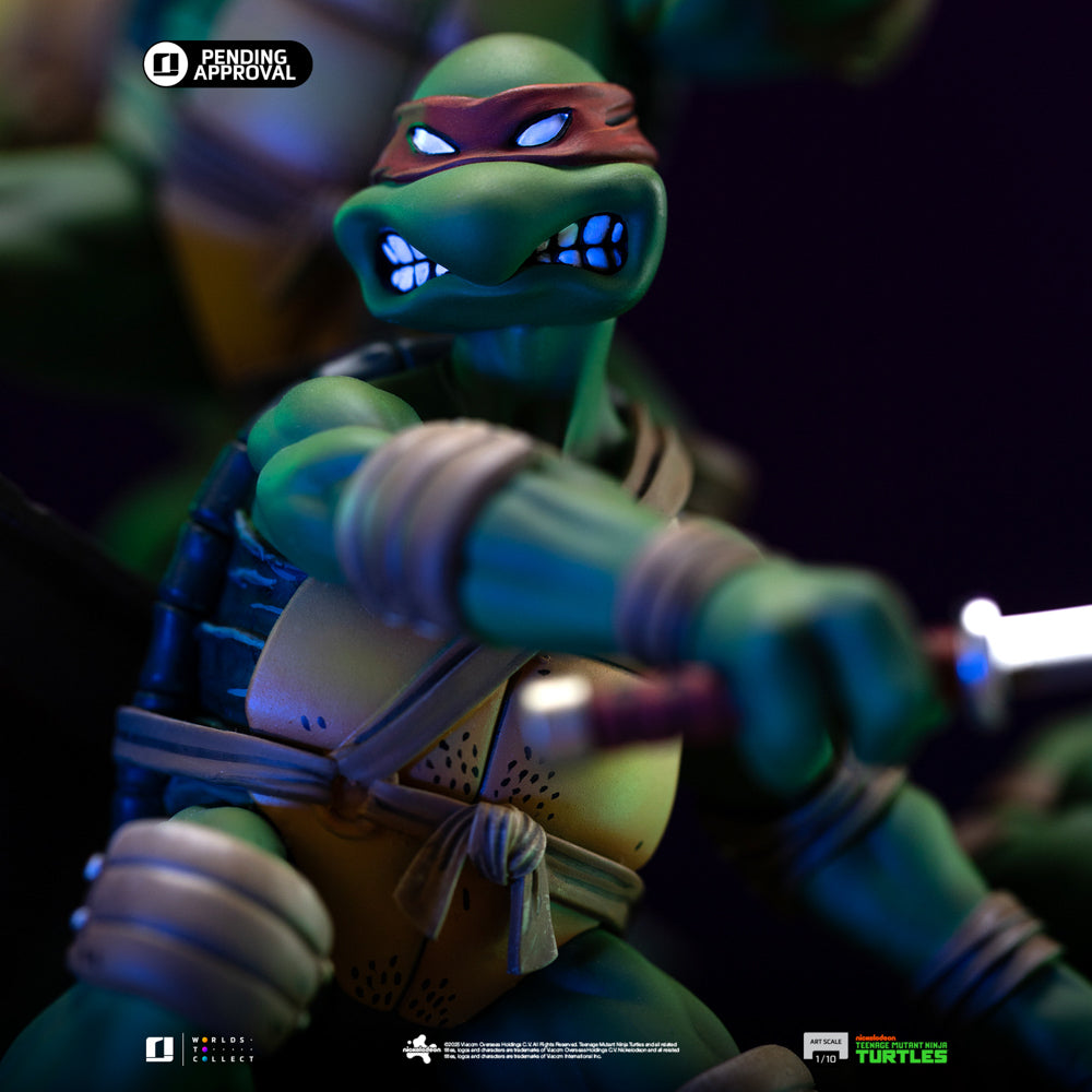 Estátua TMNT 1st Cover Set - Teenage Mutant Ninja Turtles - Art Scale 1/10 - Iron Studios