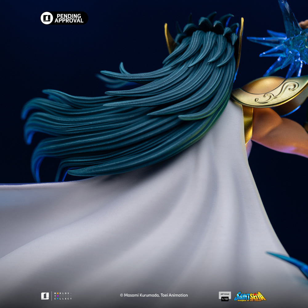 Estátua Aquarius Camus - Saint Seiya - Art Scale 1/10 - Iron Studios