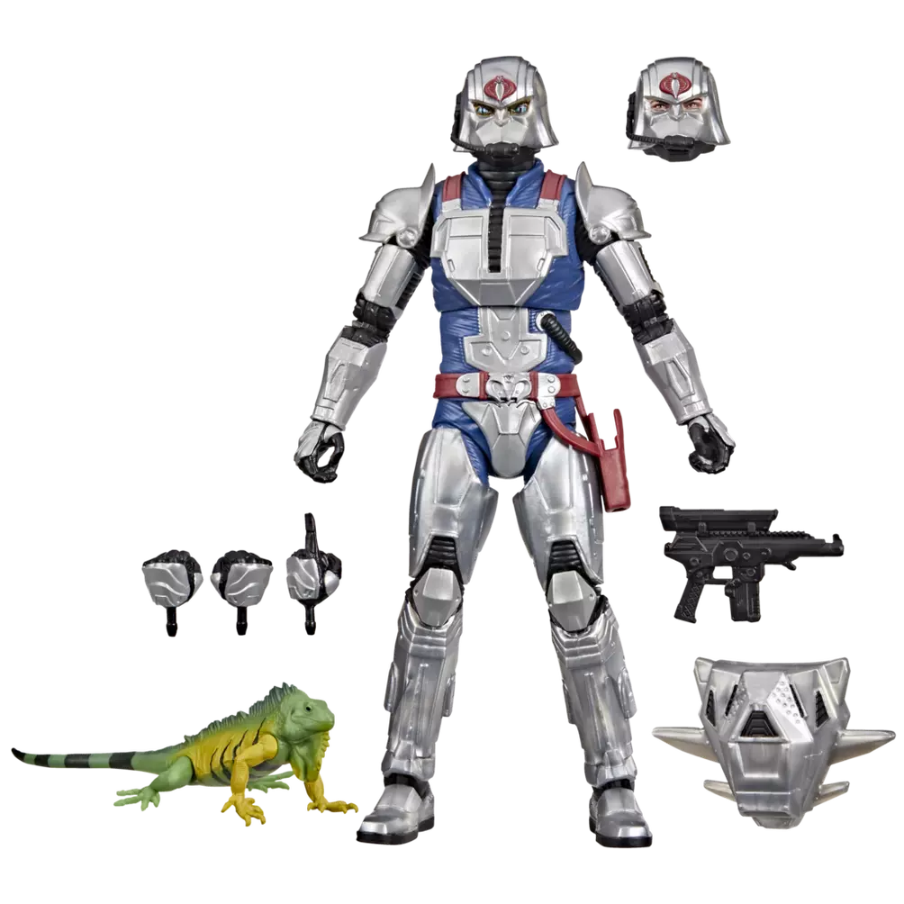 Figura Cobra Commander - G.I. Joe Classified - Hasbro – Iron