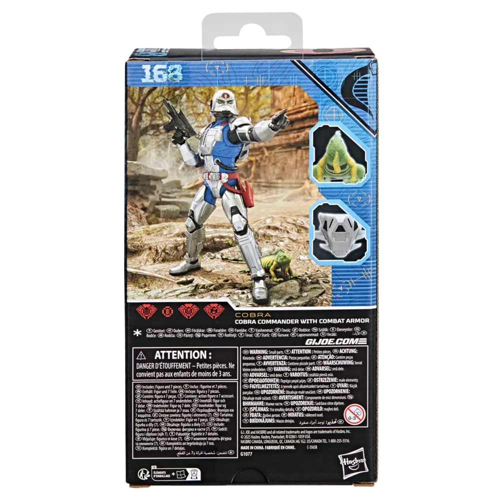 Figura Cobra Commander - G.I. Joe Classified - Hasbro