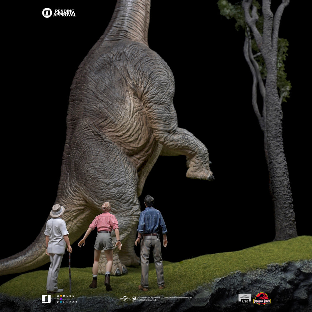 Estátua Welcome to Jurassic Park 