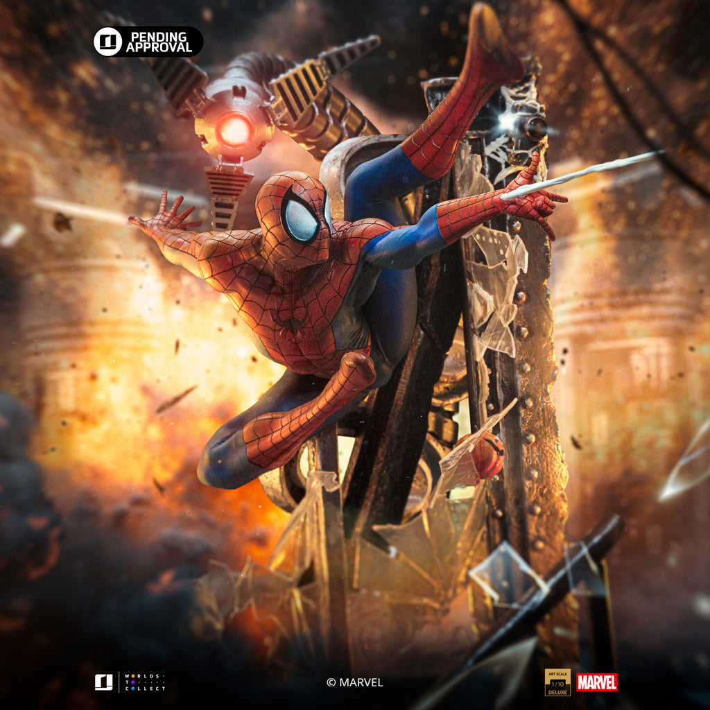Estátua Spider-Man (10Th Anniversary) - Marvel Comics - Art Scale 1/10 - Iron Studios