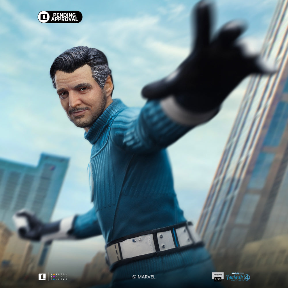 Estátua Mr. Fantastic and H.E.R.B.I.E 1/10 - Fantastic Four - Art Scale 1/10 - Iron Studios